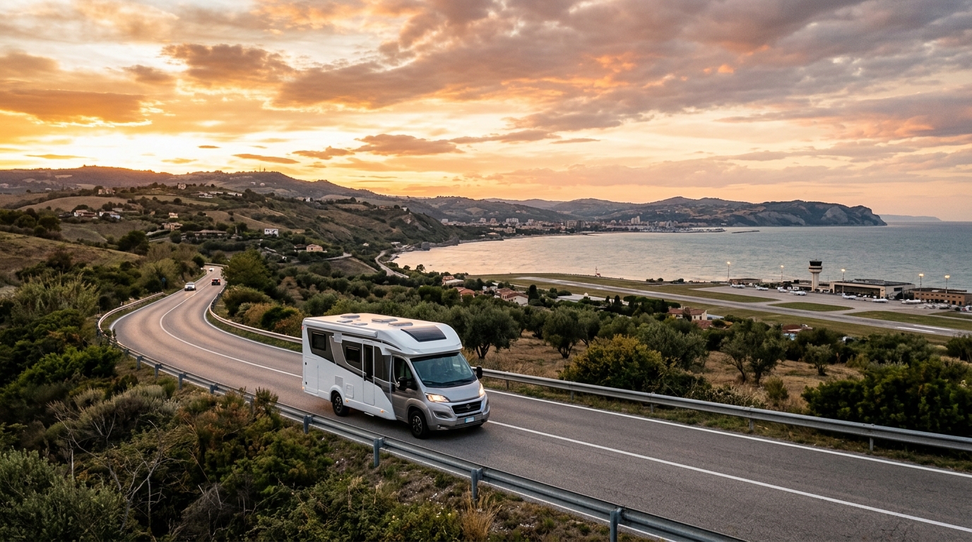 RV Rental Rimini - airport